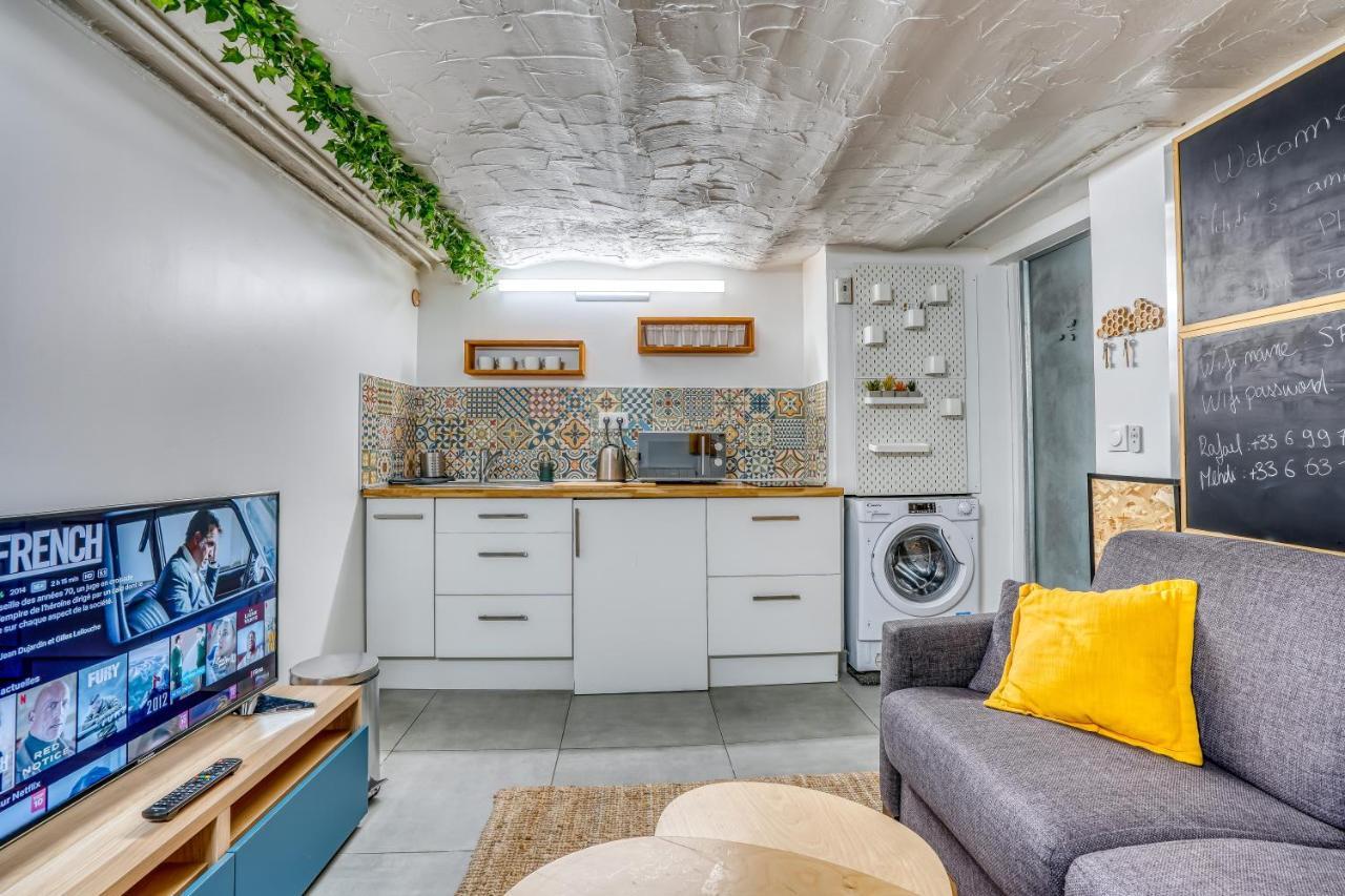 Apartmán Sous-Sol Amenage 32M2 - Proche Paris Aubervilliers Exteriér fotografie